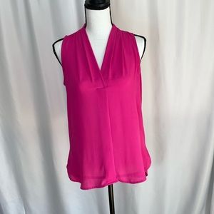 Vince Camino sleeveless pink blouse